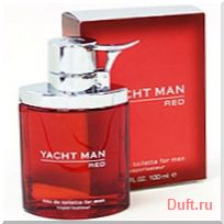 парфюмерия, парфюм, туалетная вода, духи Yacht Man Red